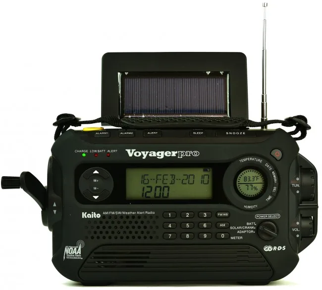 Kaito KA600L 5-Way Powered Emergency AM/FM/SW & NOAA Alert Radio