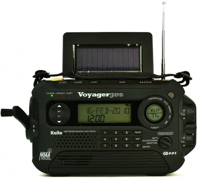 Kaito KA600L 5-Way Powered Emergency AM/FM/SW & NOAA Alert Radio