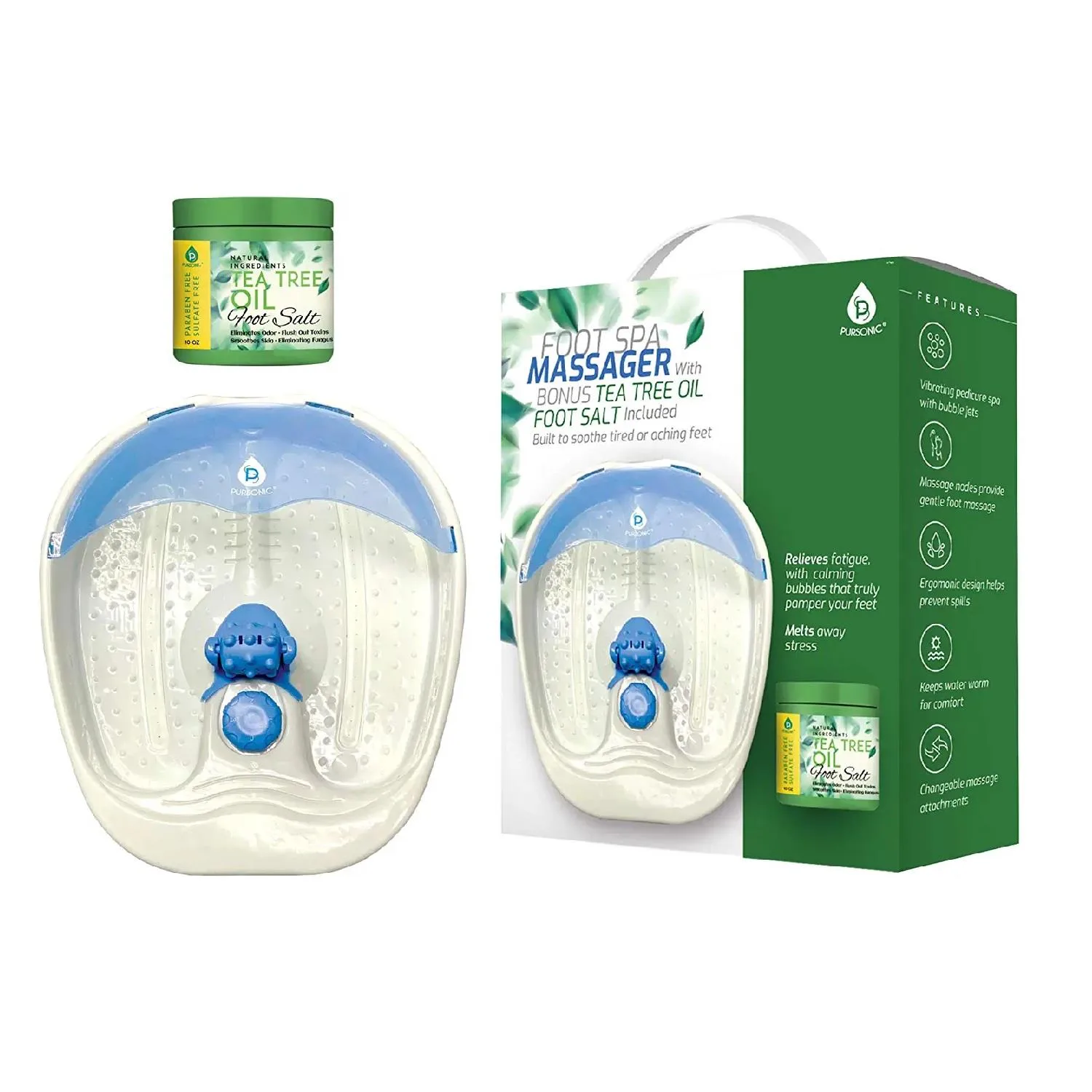 Pursonic Foot Spa - Blue