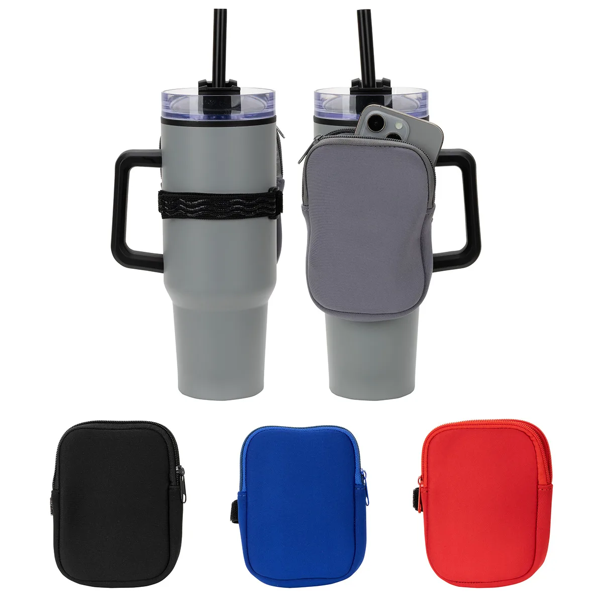 Cup Cadet Zippered Pouch view 2
