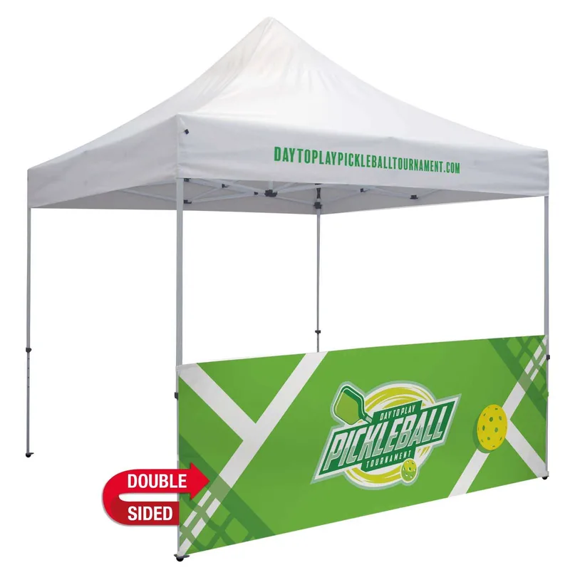 10' Half Wall (UV-Printed, Double-Sided)
