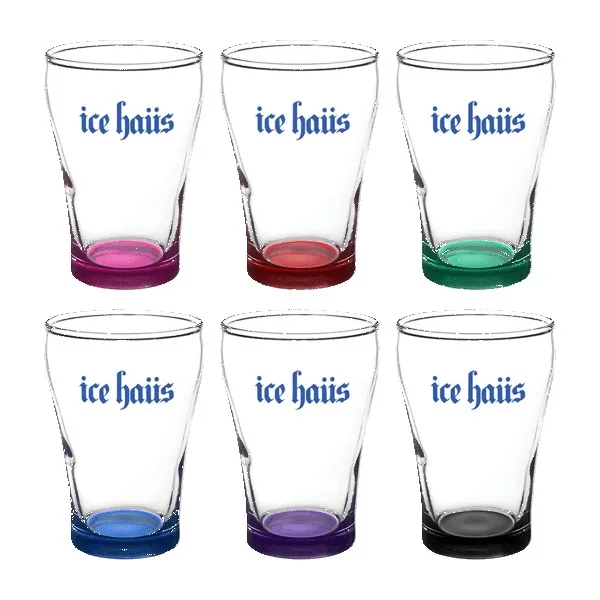 Barley 5.5 oz. Beer Tasting Glass with Color Bottom