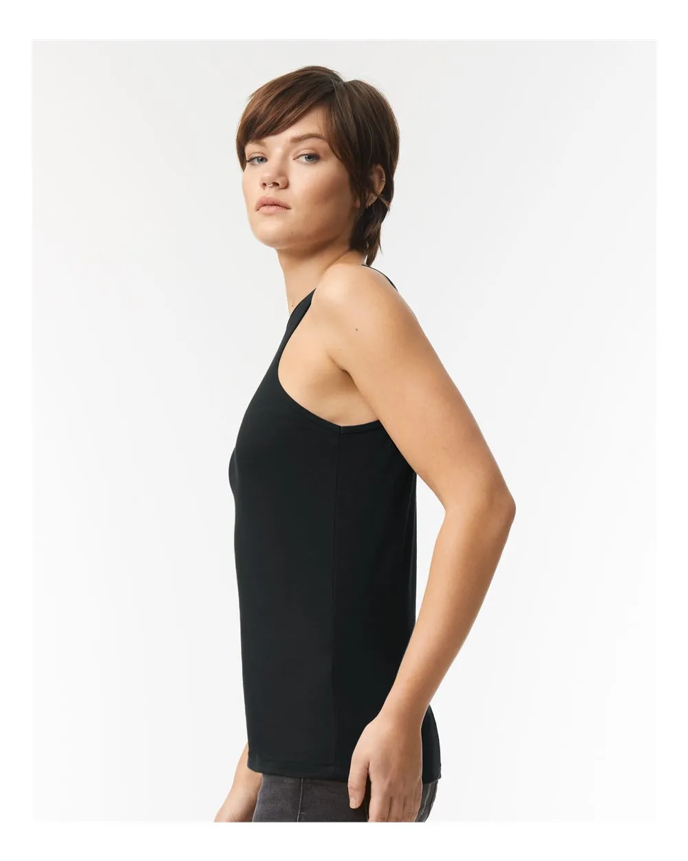 American Apparel® Women's CVC Tank Top view 4