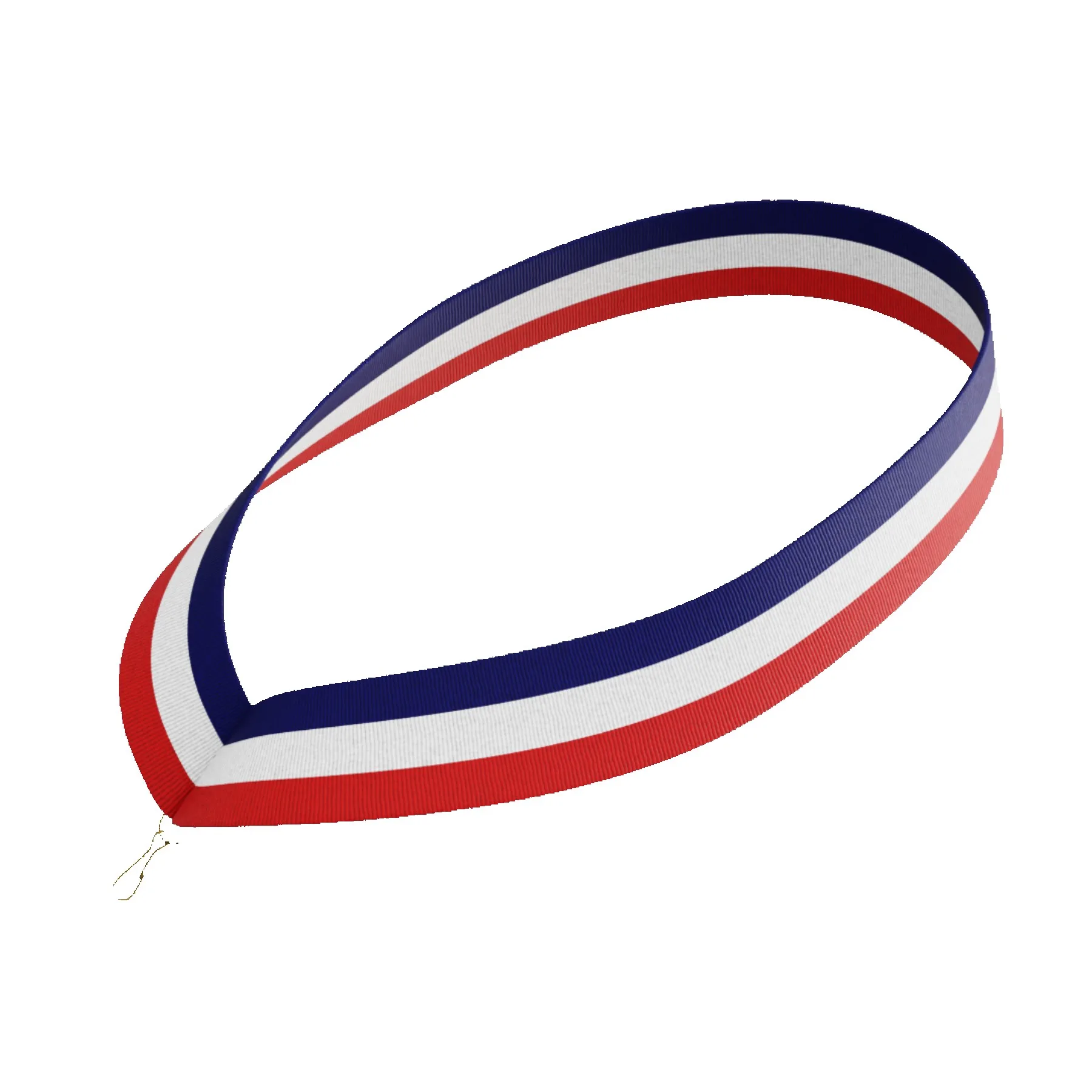 Stock Sublimated Neckband w/Attaching Clip (1 1/2"x32")