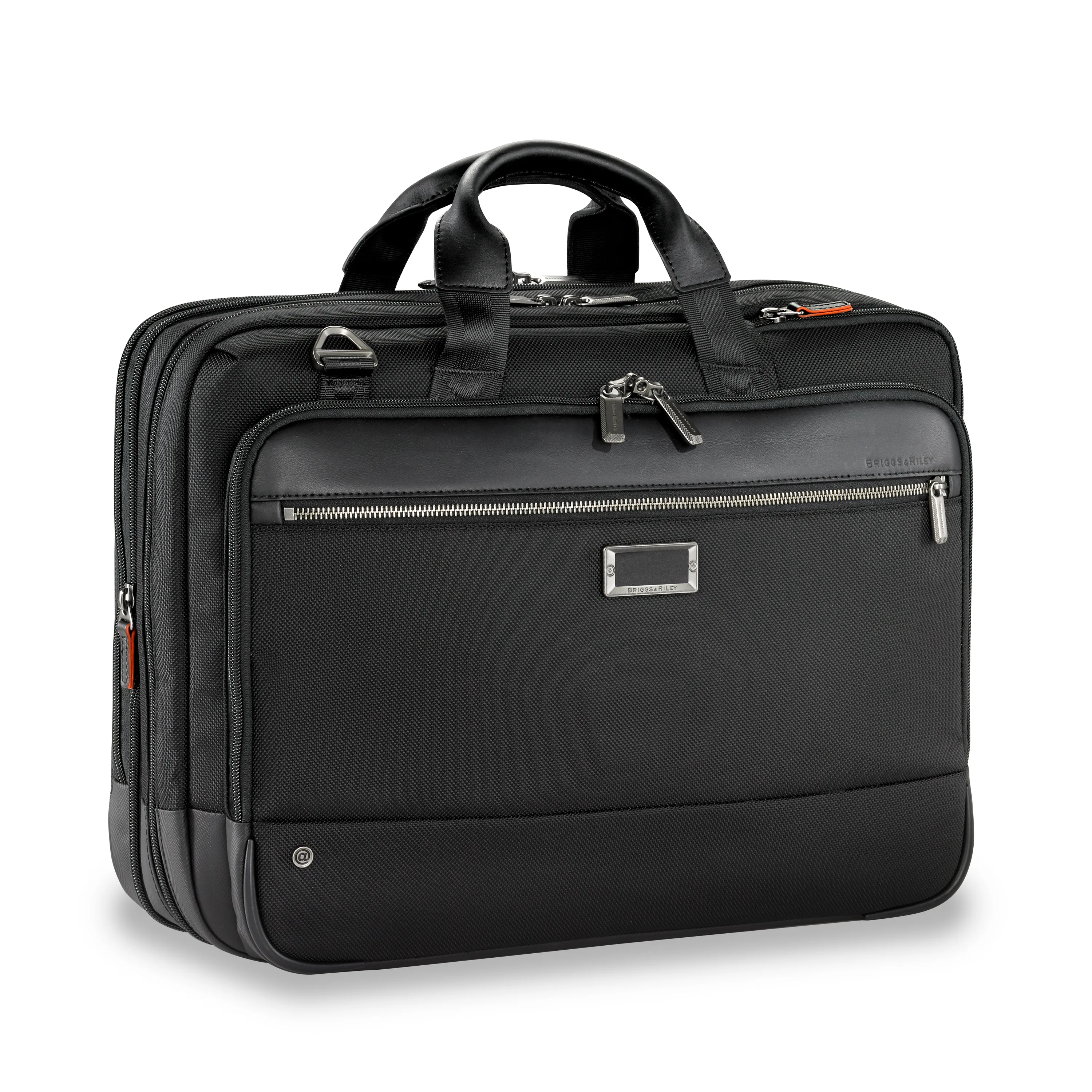 Briggs & Riley™ @Work Large Expandable Briefcase (Black)
