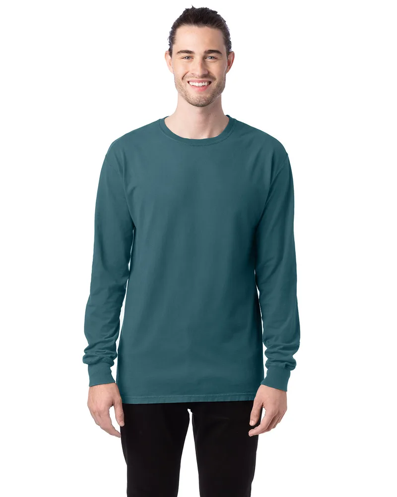 COMFORT WASH Unisex Garment-Dyed Long-Sleeve T-Shirt view 4