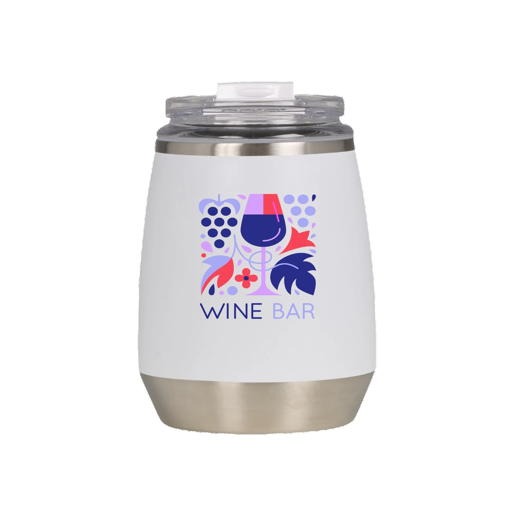 10 Oz. Igloo® Flip n' Sip Stainless Steel Wine Tumbler