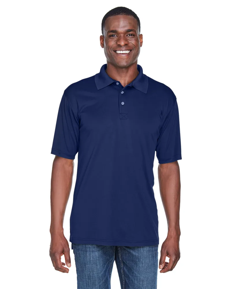 ULTRACLUB Men's Cool & Dry Sport Performance Interlock Polo view 7