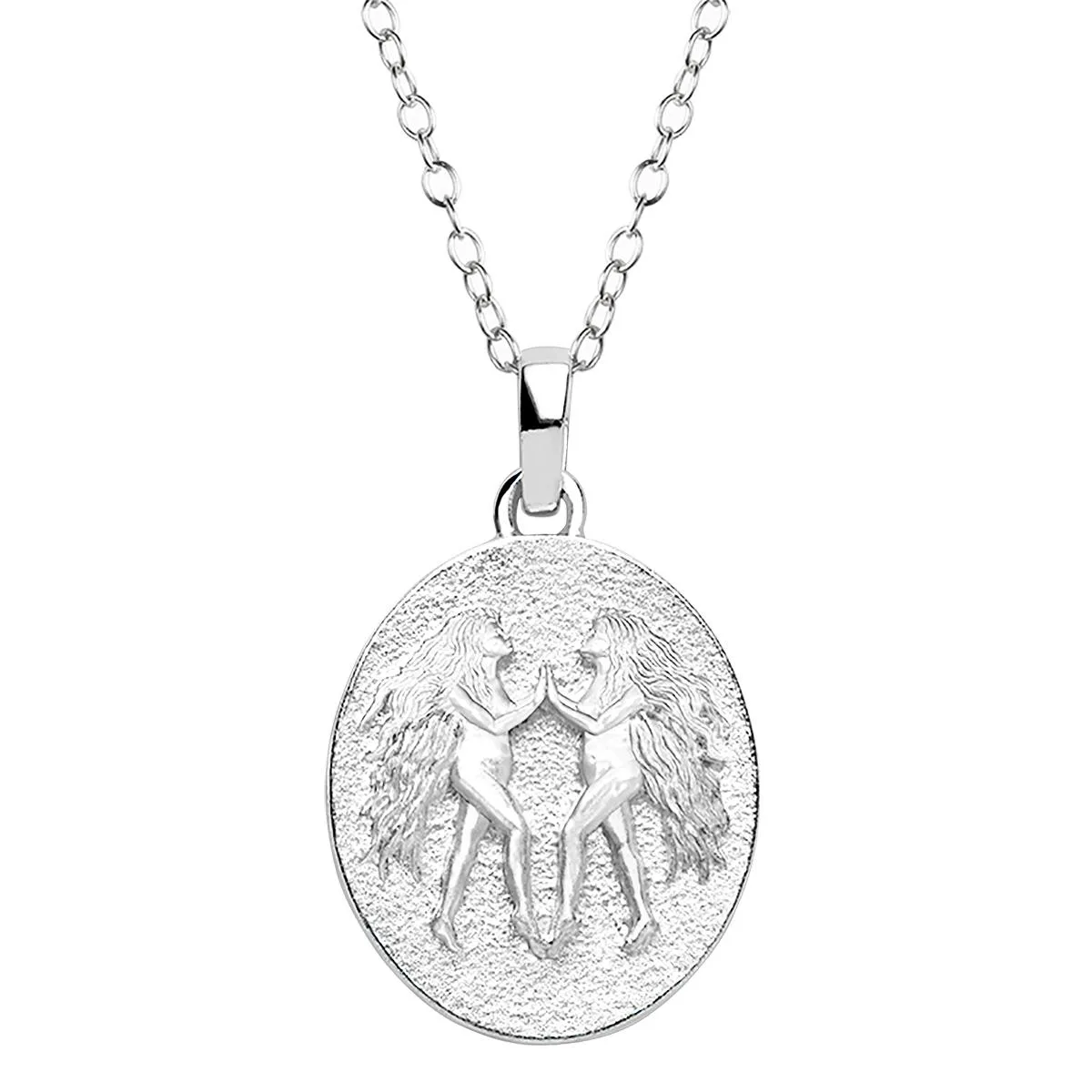 Jilco Inc Gemini Necklace - Sterling Silver