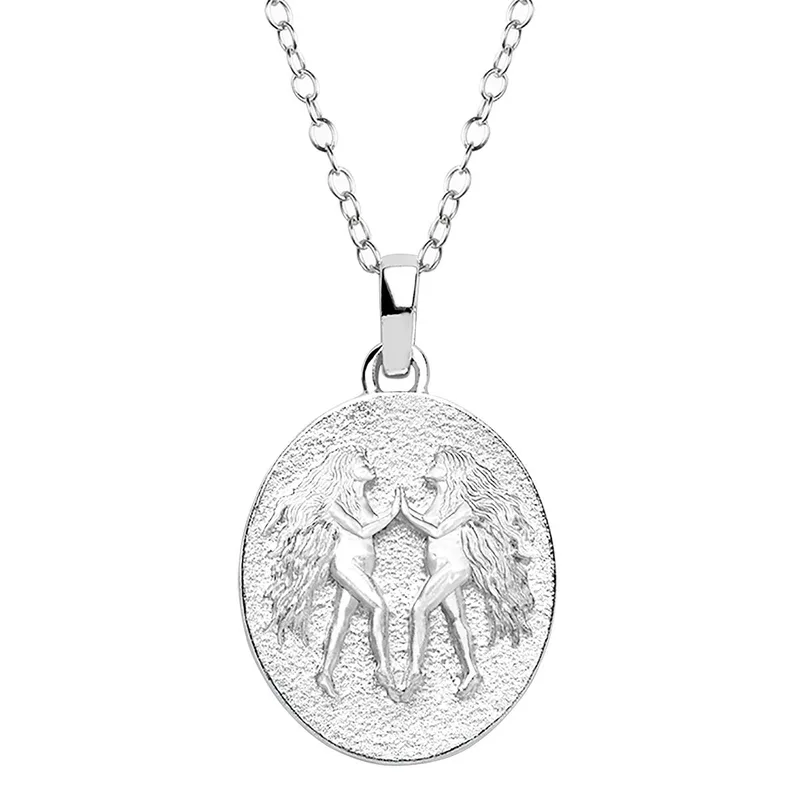 Jilco Inc Gemini Necklace - Sterling Silver