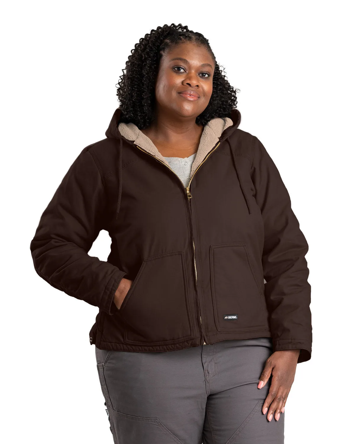 Berne Apparel Ladies' Softstone Hooded Coat