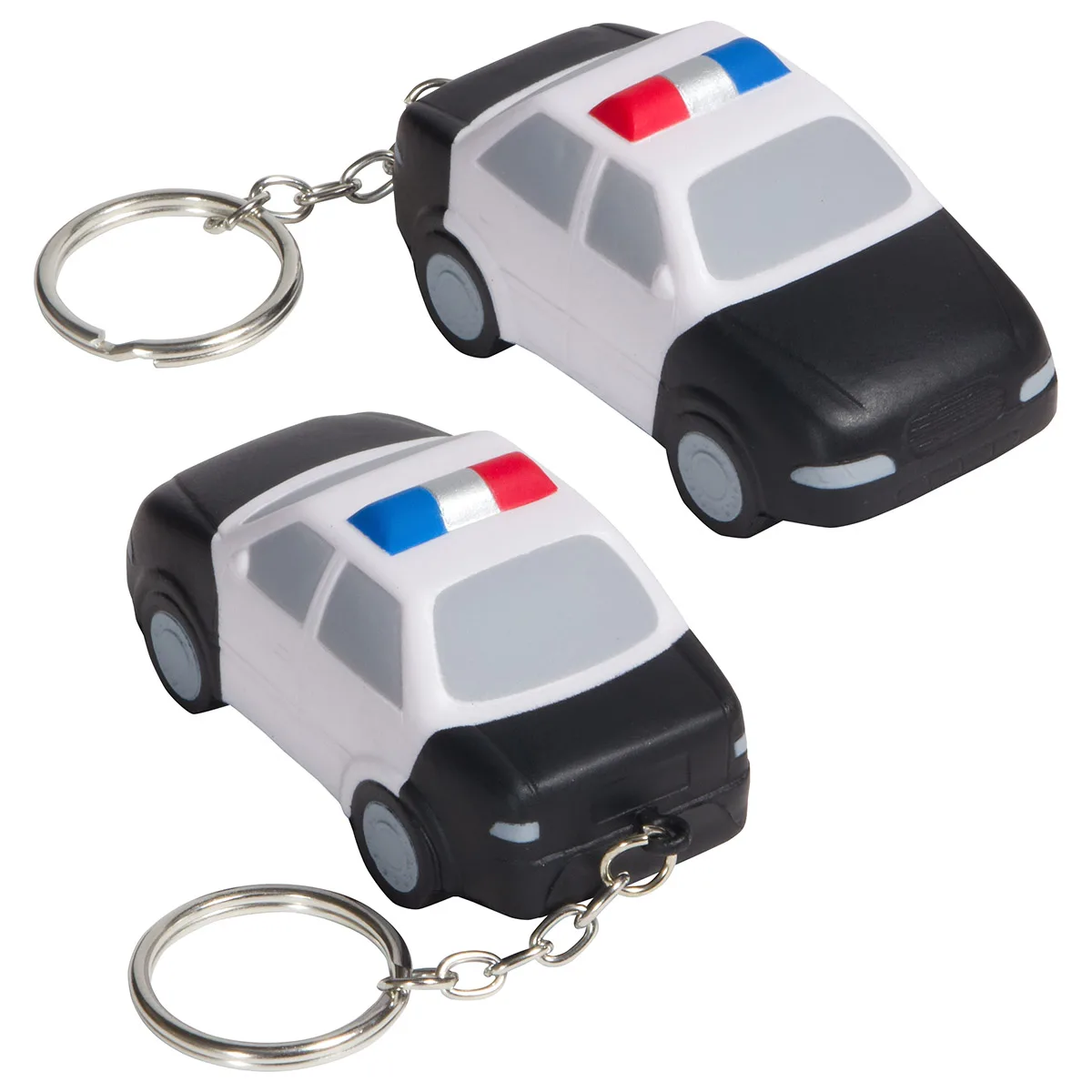 Police Car Stress Reliever Key Chain view 2