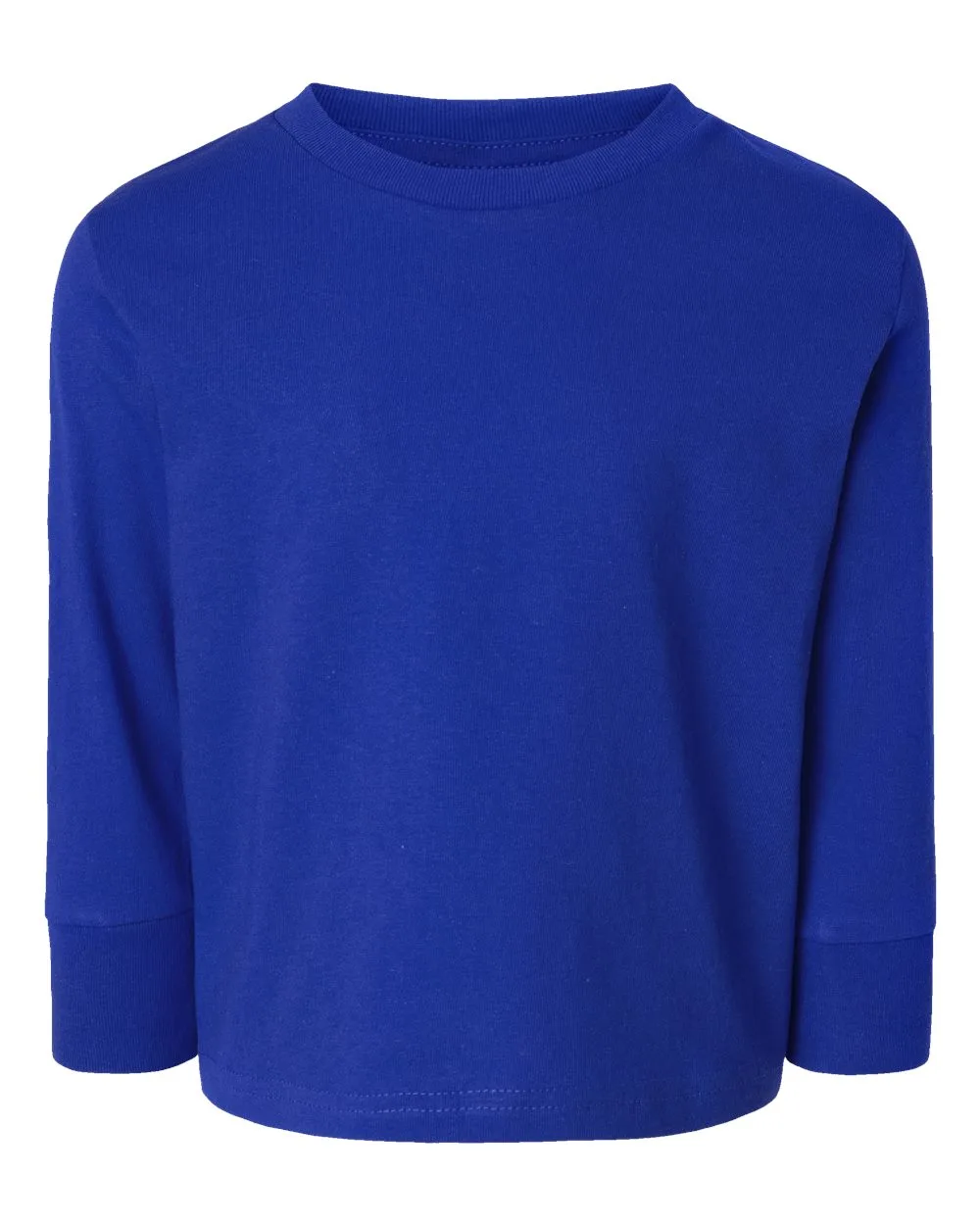 Rabbit Skins® Toddler Long Sleeve Cotton Jersey Tee view 4