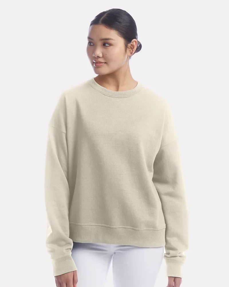 Champion® Powerblend® Crewneck Sweatshirt view 5