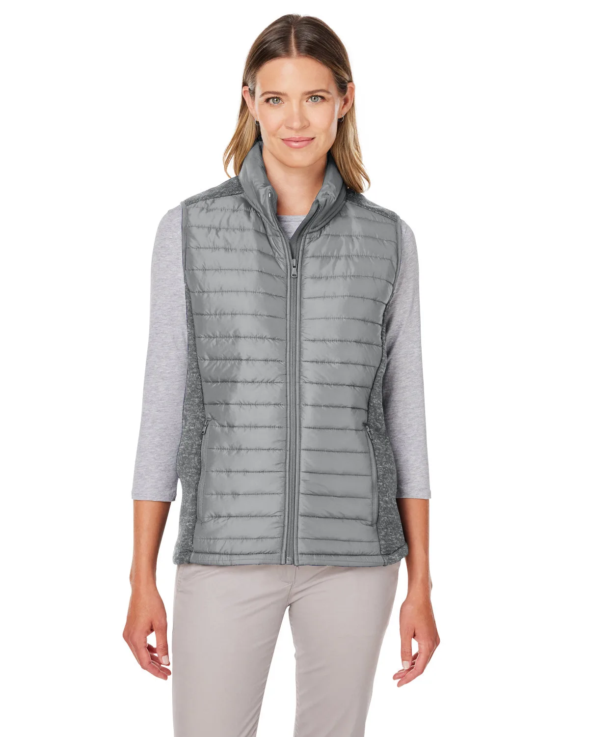 NAUTICA Ladies' Harbor Puffer Vest view 2