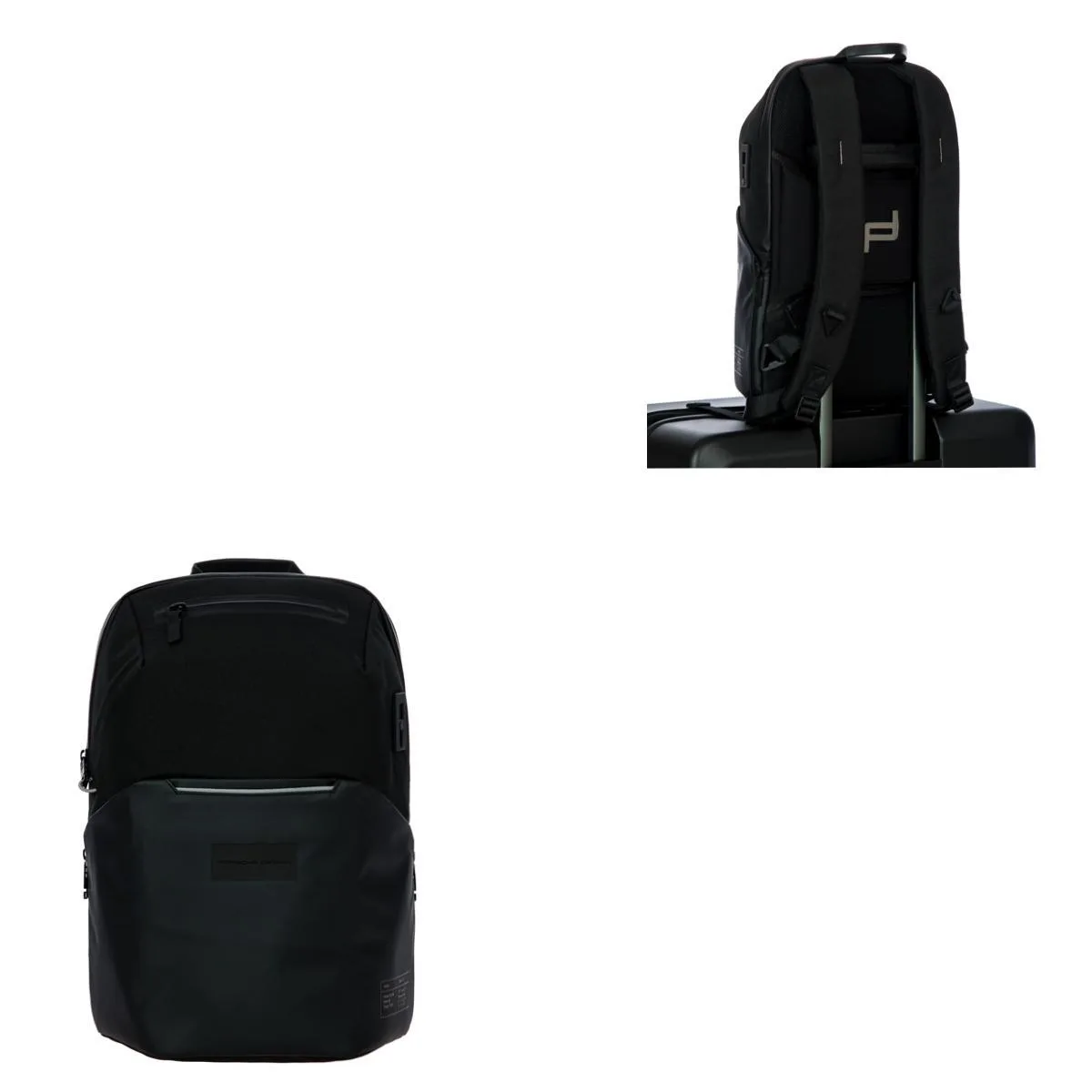 Bric's Porsche Design Black Urban Eco Backpack Xs