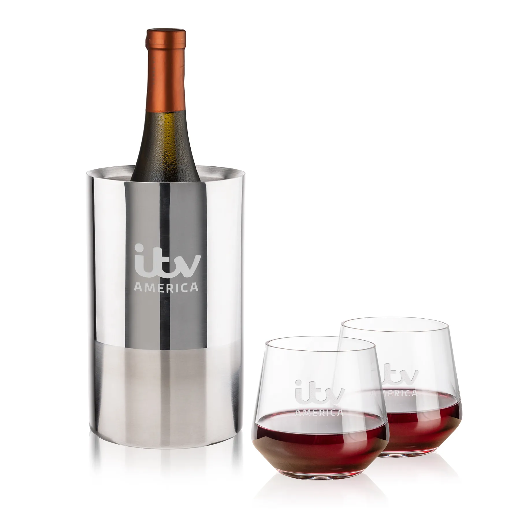 Catania Cooler Set, Laser Engraving, Set of 3