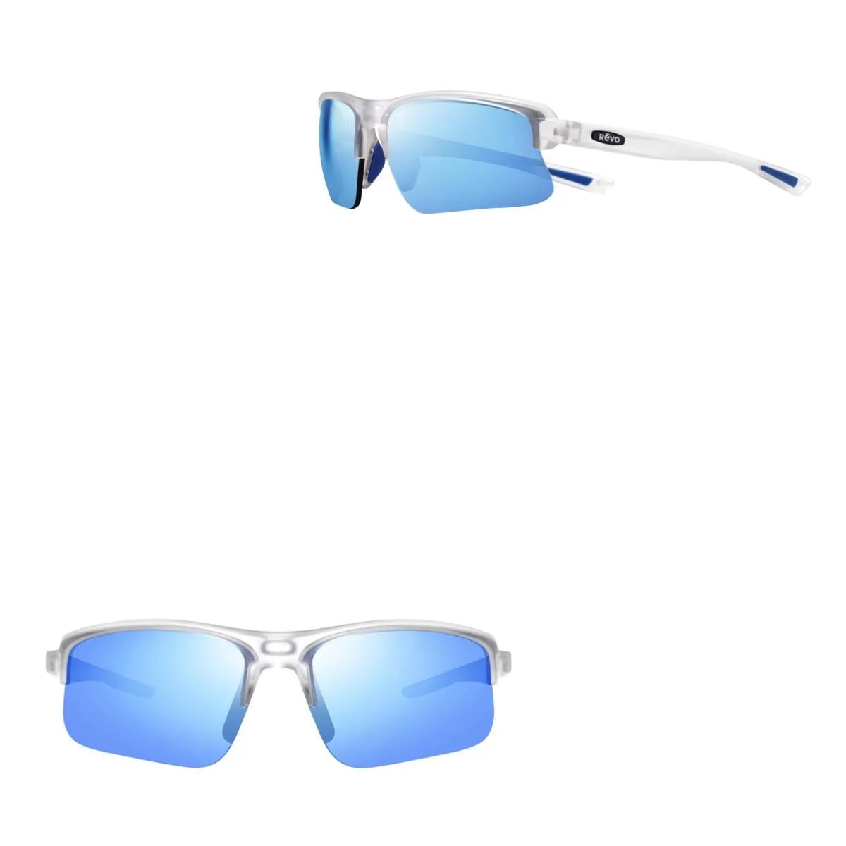 Revo Sunglasses Annika Ii Polarized Golf Sunglasses - Matte Crystal White