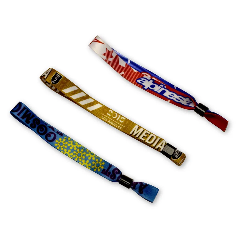 Polyester Wish Bracelet (Priority - 5/8"x13 5/8") view 2