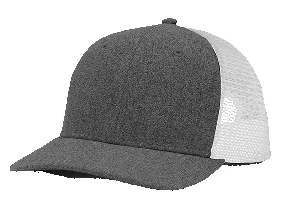 Heather Suiting Low-Profile Mesh Back Cap view 4