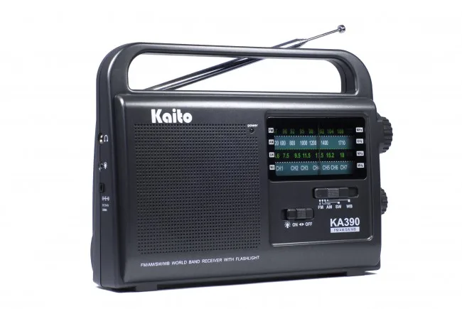 Kaito KA390 Portable AM/FM Shortwave NOAA Weather Radio