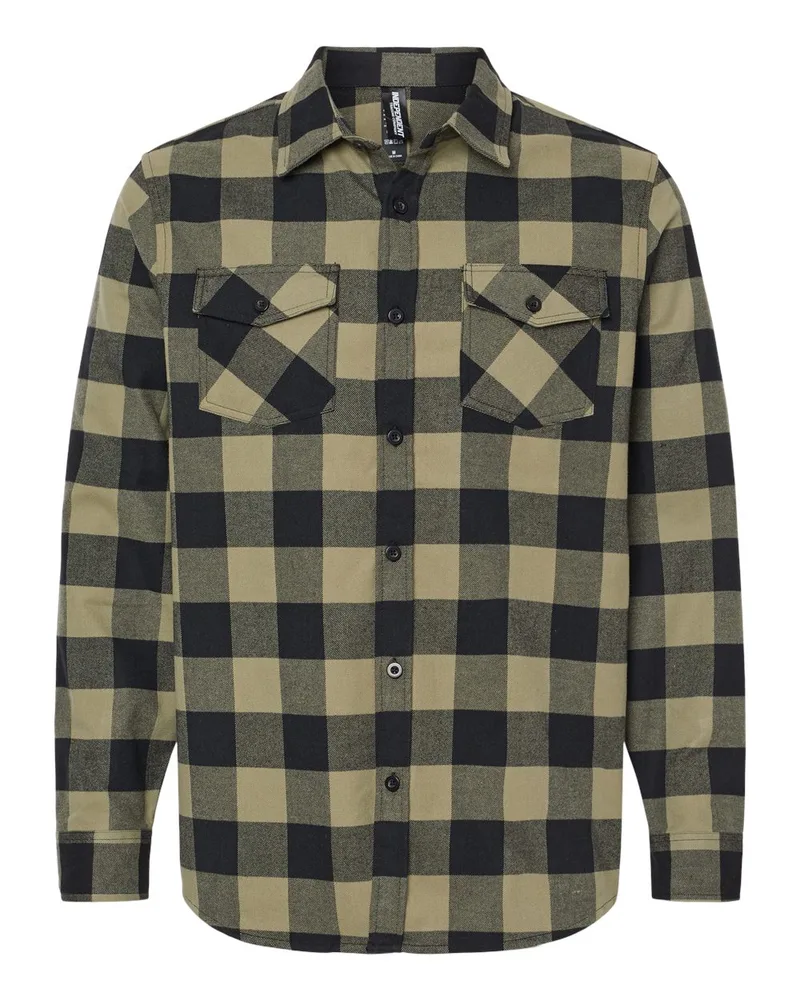 Independent Trading Co.® Unisex Flannel Shirt view 5