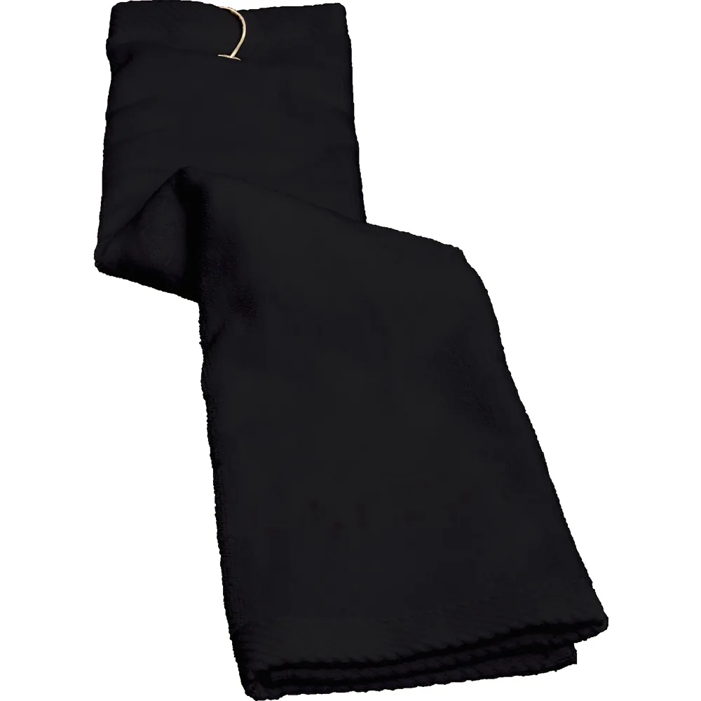 Turkish Trifold Golf Towel 16" x 25" view 2