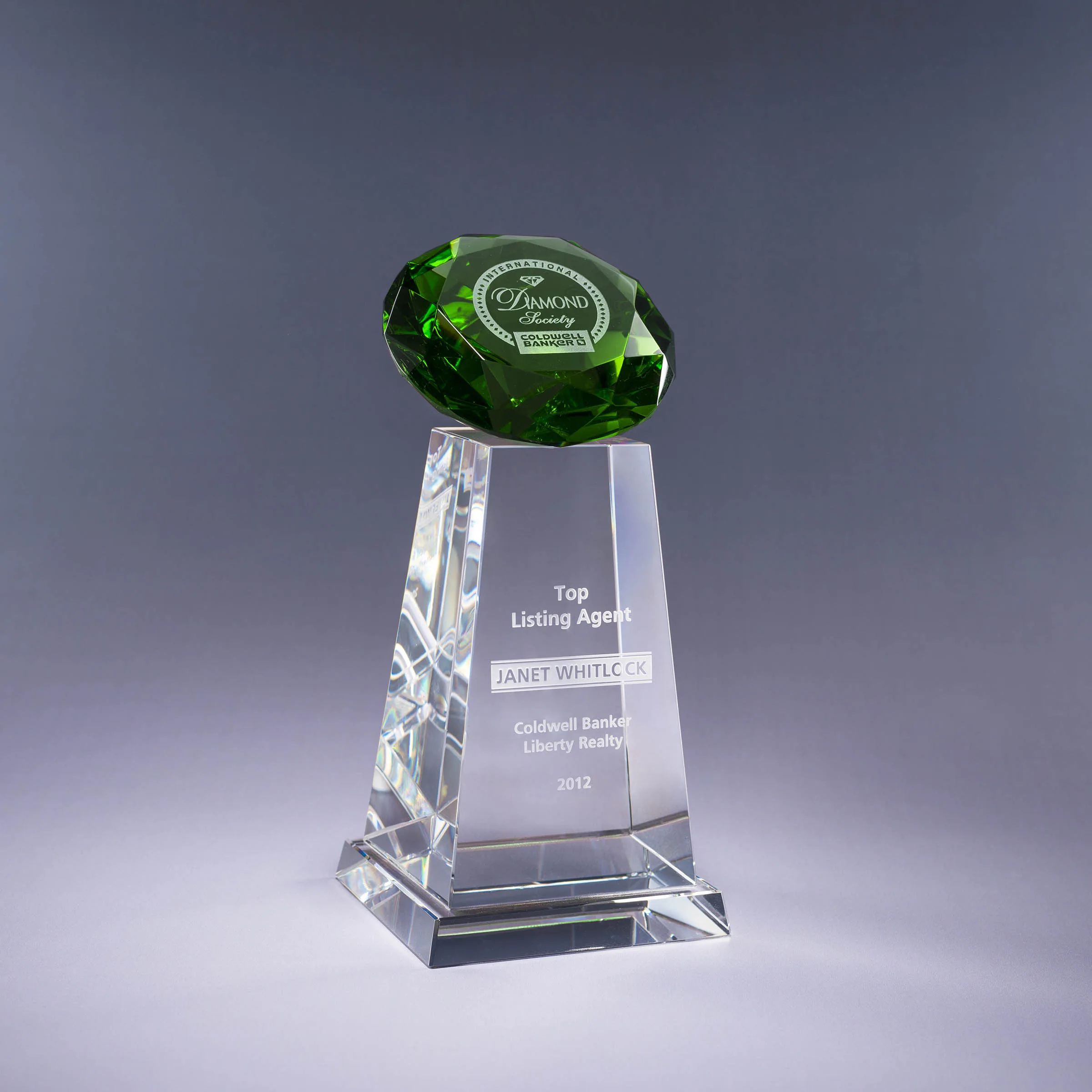 1010 diamond spire- green