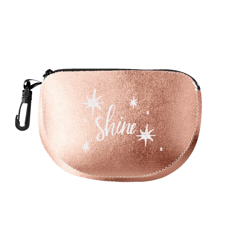 Metallic Rose Gold/Black