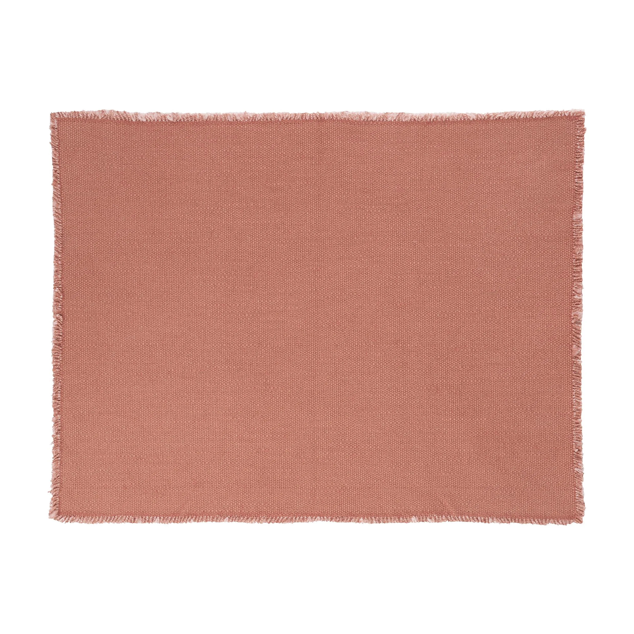 Blomus Lineo Woven Cotton Placemat - Cedar Wood Brown