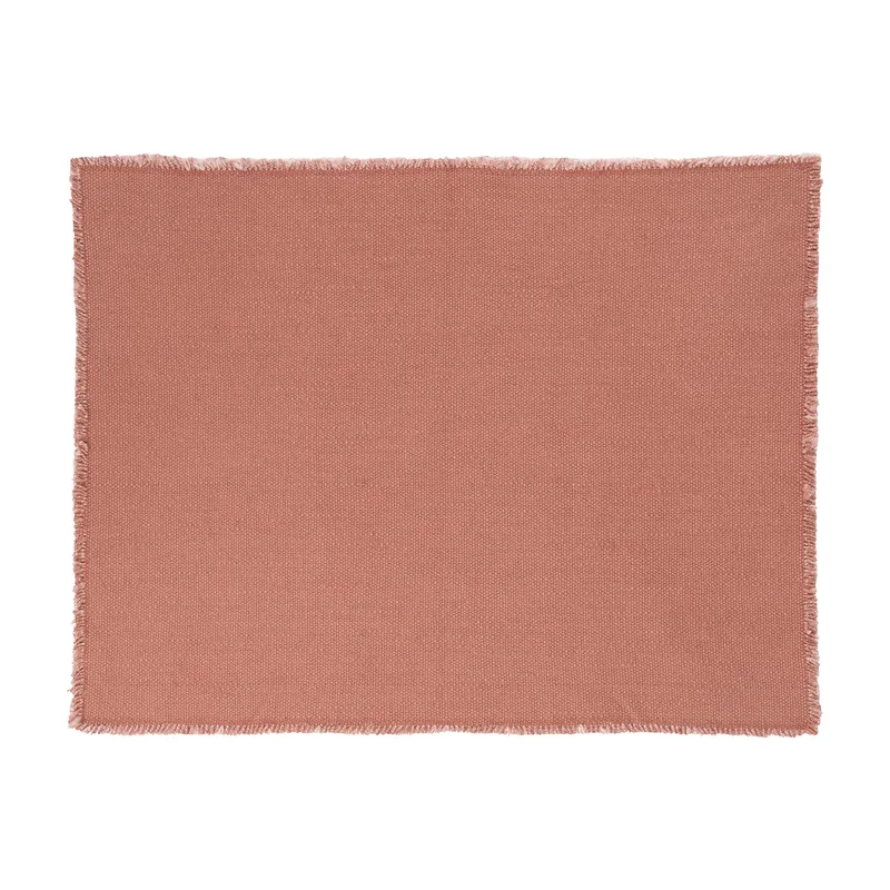 Blomus Lineo Woven Cotton Placemat - Cedar Wood Brown