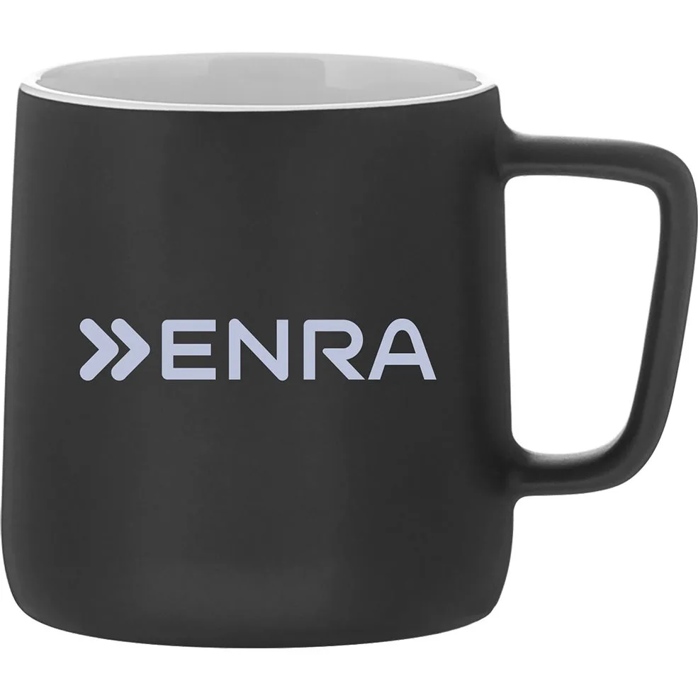 12 oz Oslo Ceramic Mug (Black)