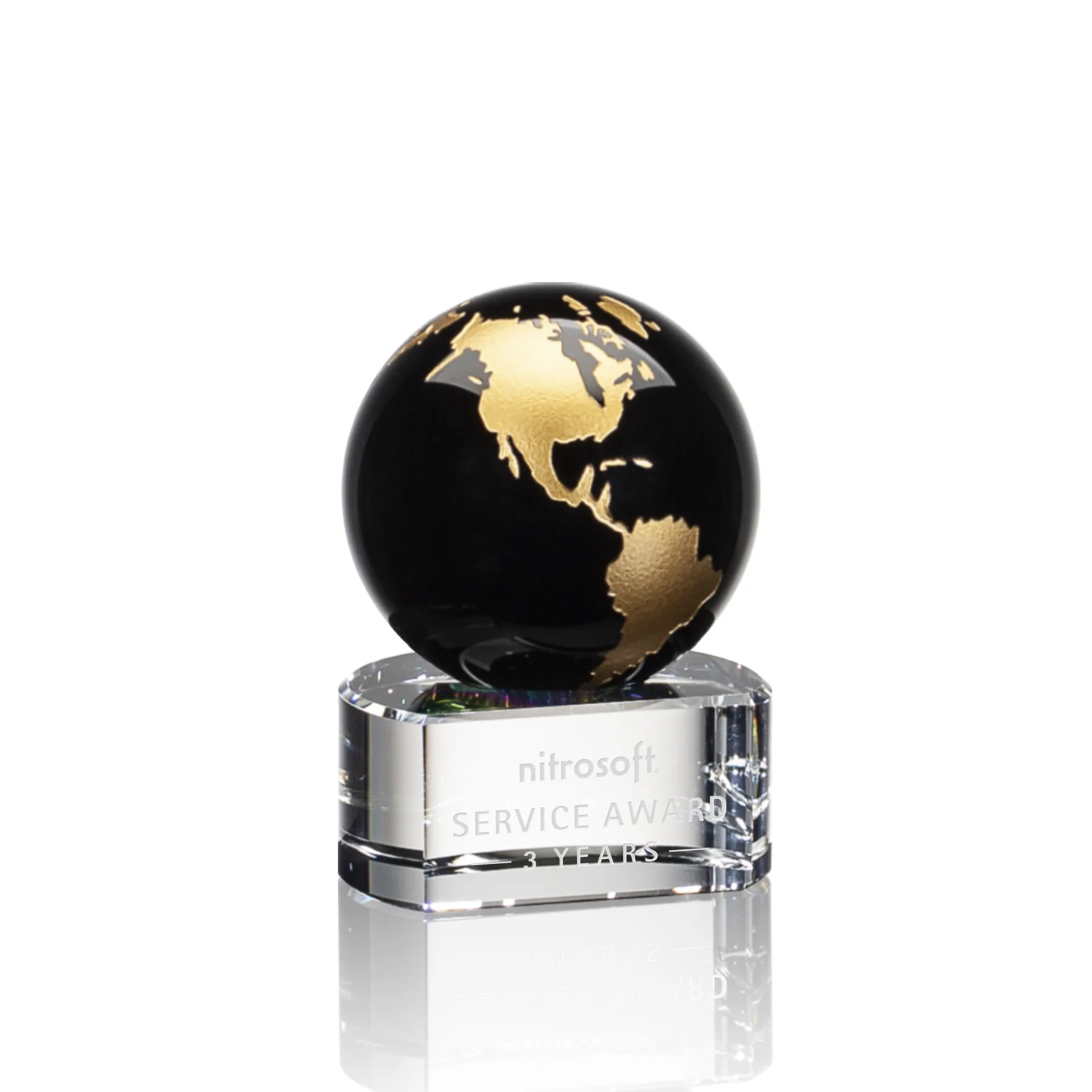 Black, Gold, 2.375"
