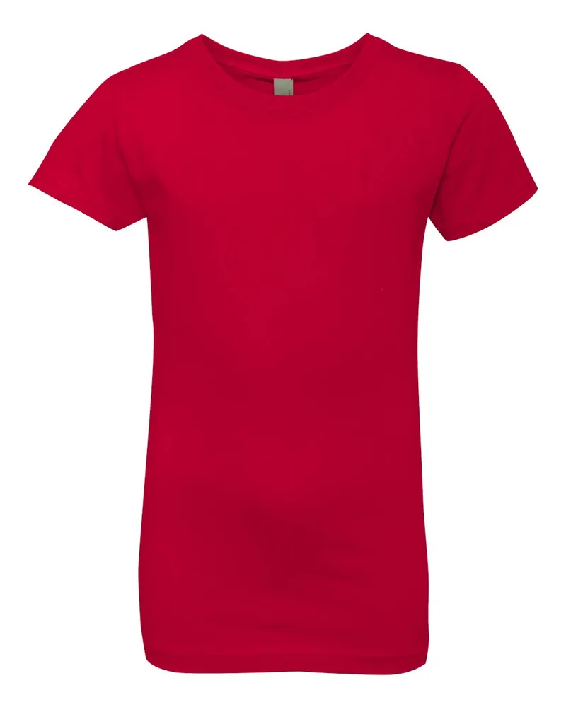 Next Level Apparel® Girls' Cotton Princess T-Shirt view 7