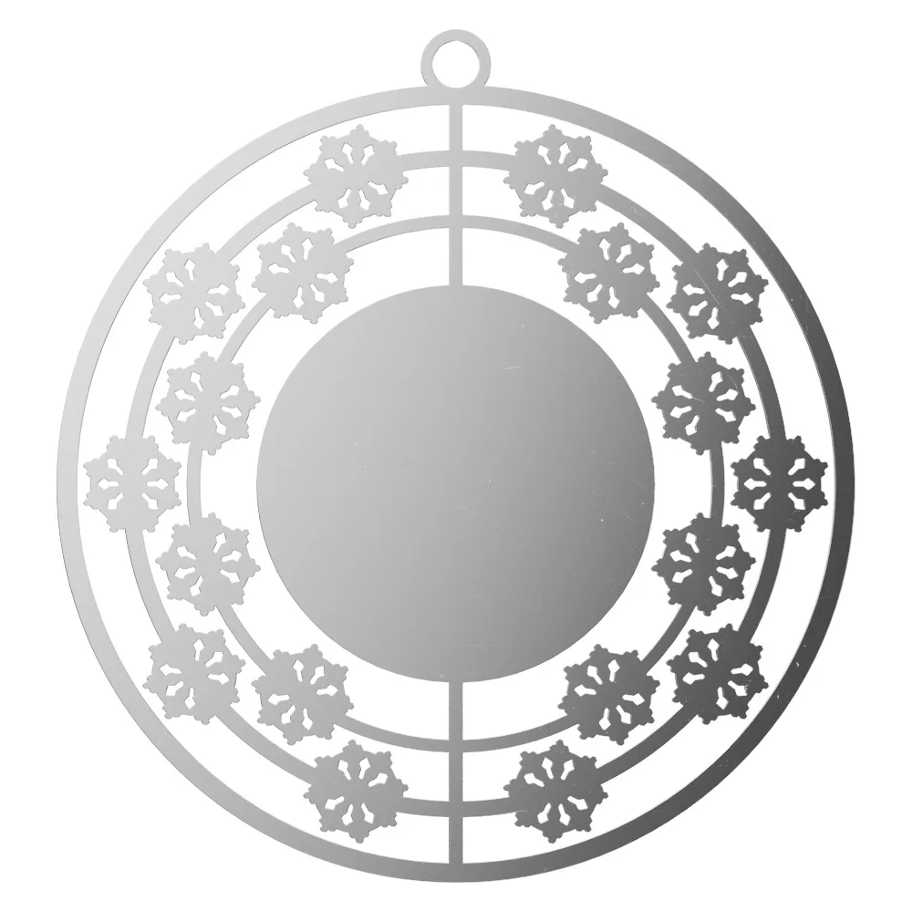 Vibraprint® Snow Flake (3D) Holiday Ornament (3") view 2