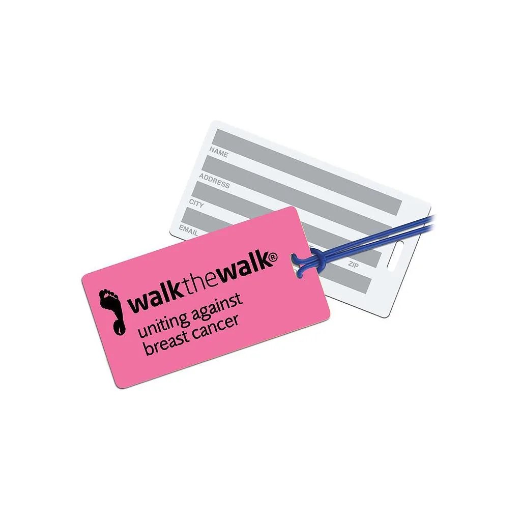 Rectangle 40 Mil Neon Tag