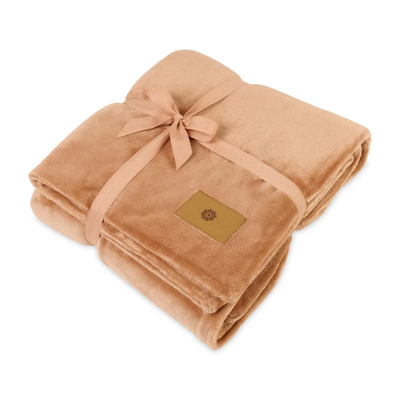Mink Ever Soft Throw Blanket - Canyon Clay