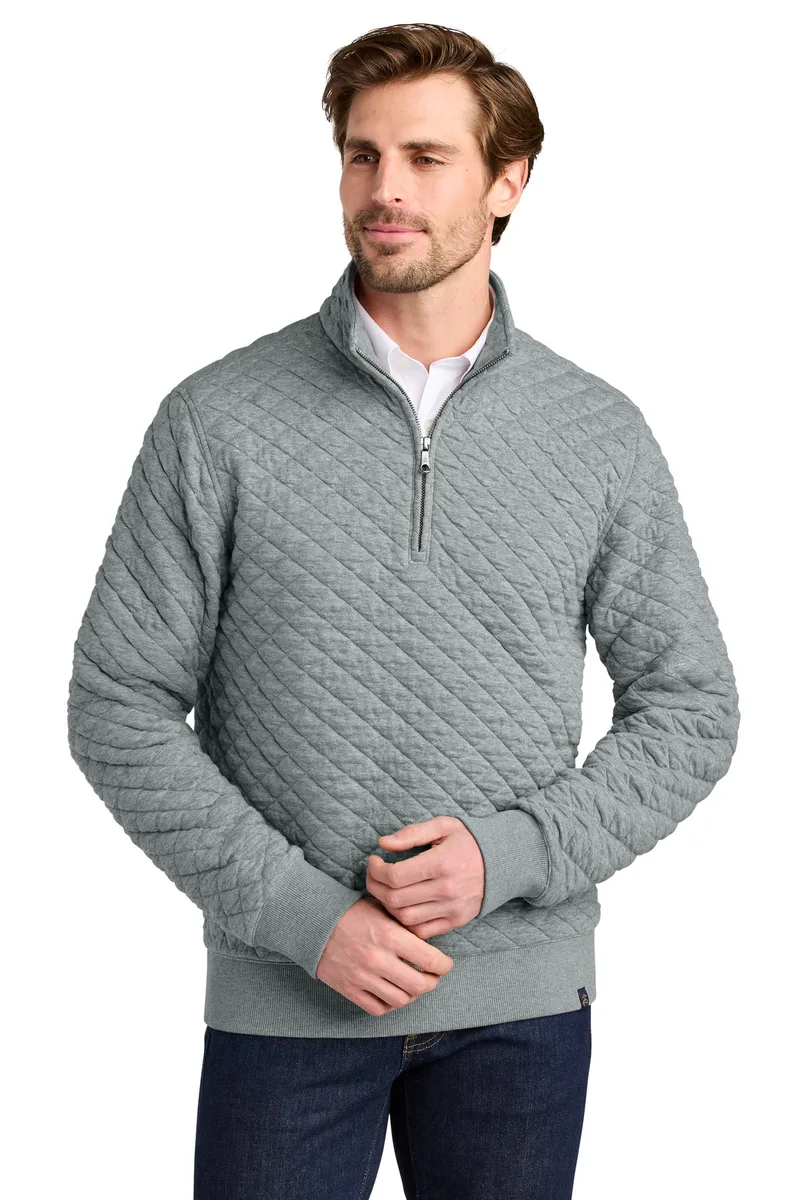 Brooks Brothers® Diamond Quilt 1/4-Zip view 2