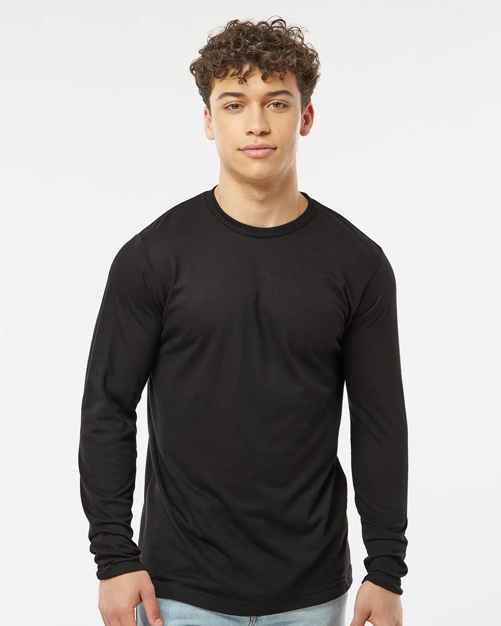 Tultex® Unisex Poly-Rich Long Sleeve T-Shirt view 2