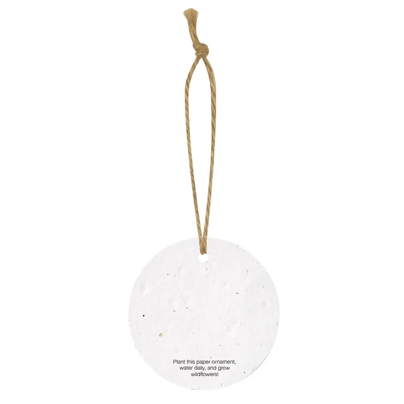 Bloomin® Circle Shaped Plantable Holiday Ornament view 3