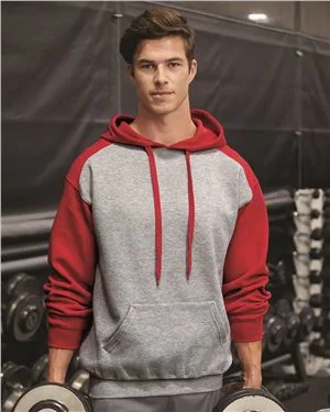 Badger Sport Athletic Fleece Hooded Sweatshirt view 2
