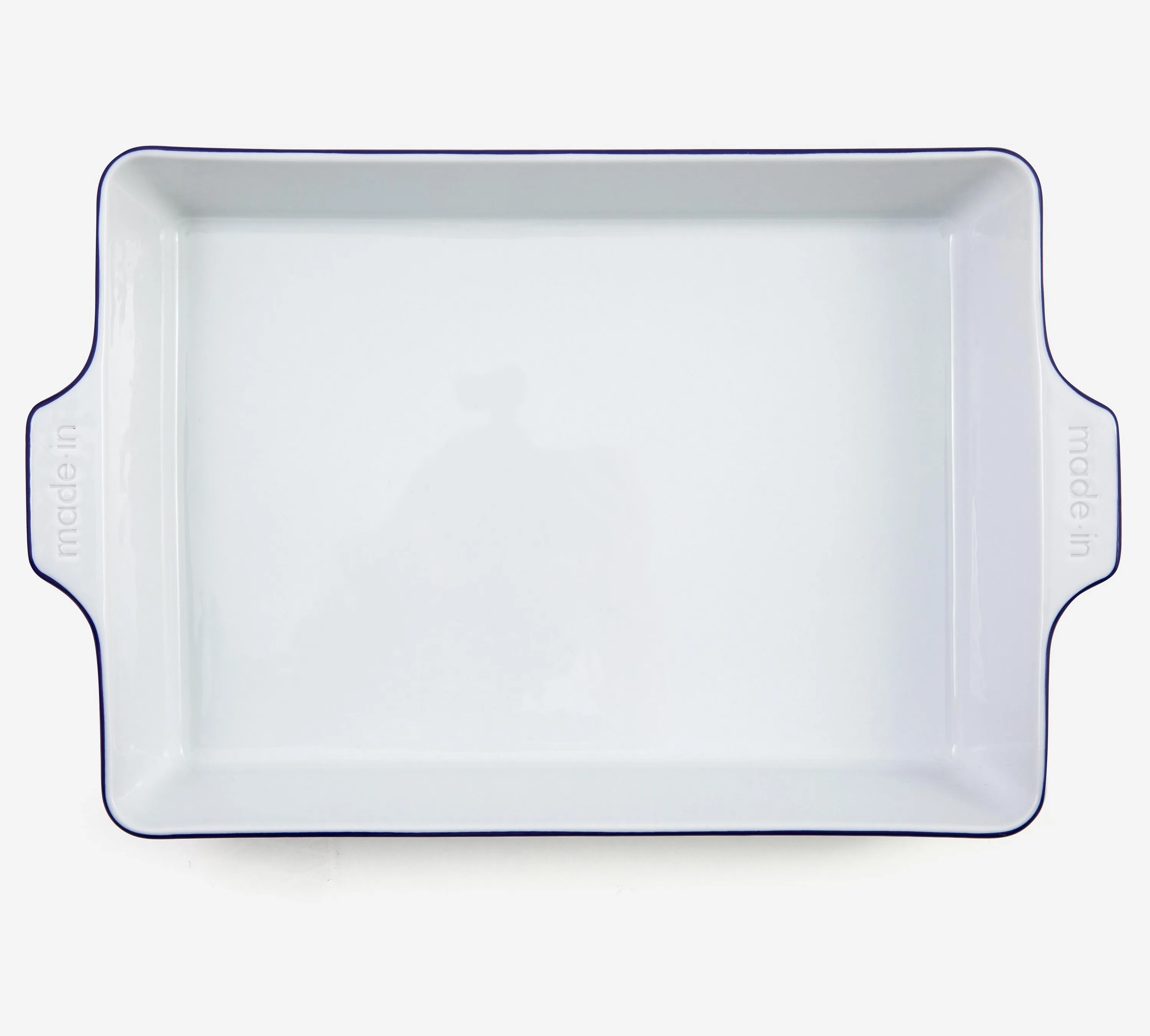 Made In 9 X 13 Rectangular Baking Dish, Porcelain - Blue