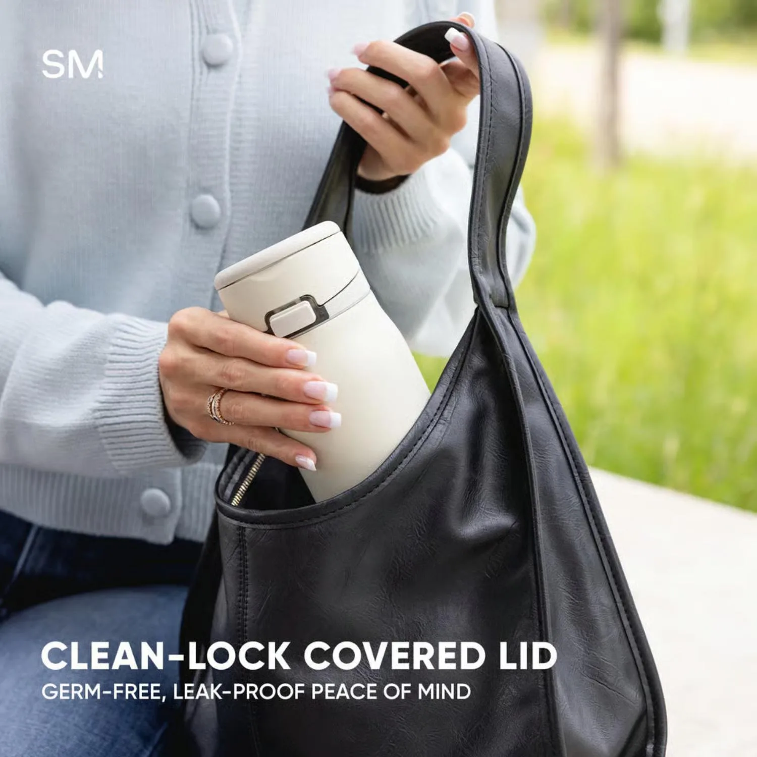 24 oz Simple Modern® Mesa Loop with Covered Spout Water Bottle view 5