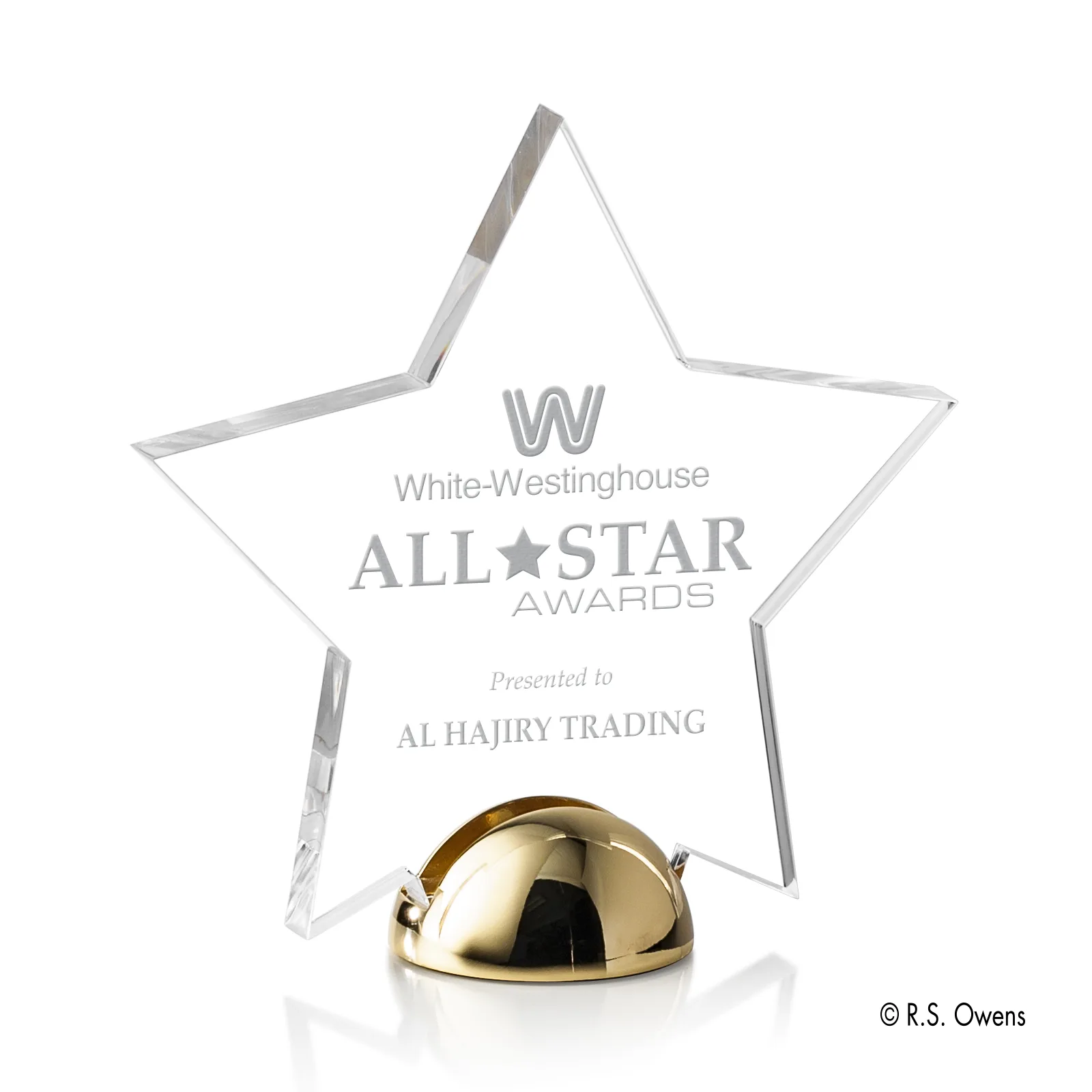 Laser Engraving, Bright Gold