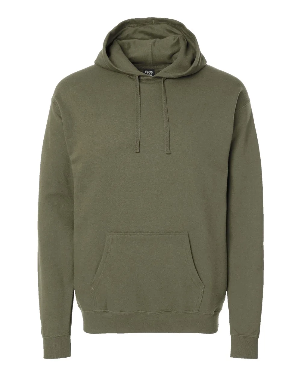 Hanes® Unisex Perfect Sweats Hooded Sweatshirt view 3