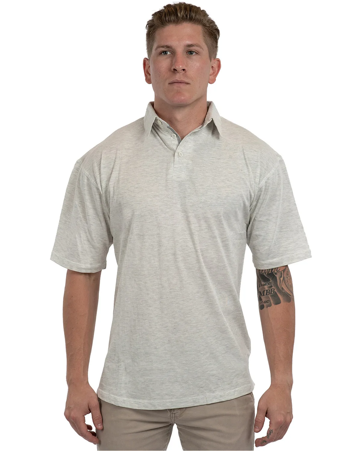 Burnside Men's Fader Jersey Polo view 3