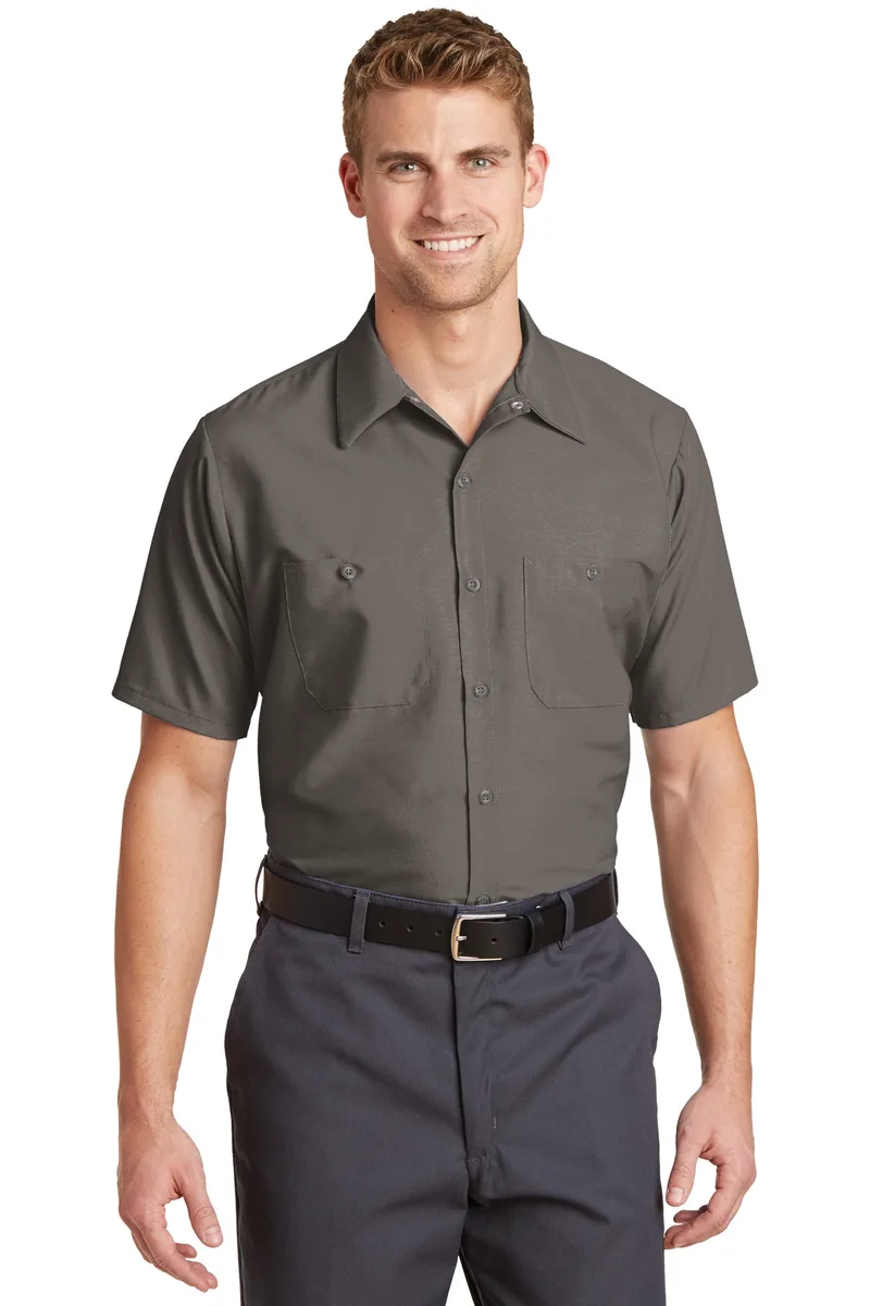 Red Kap® Short Sleeve Industrial Work Shirt. view 5