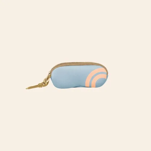 Neoprene Eyeglass Case w/Zipper & Clip (1 Color) view 2