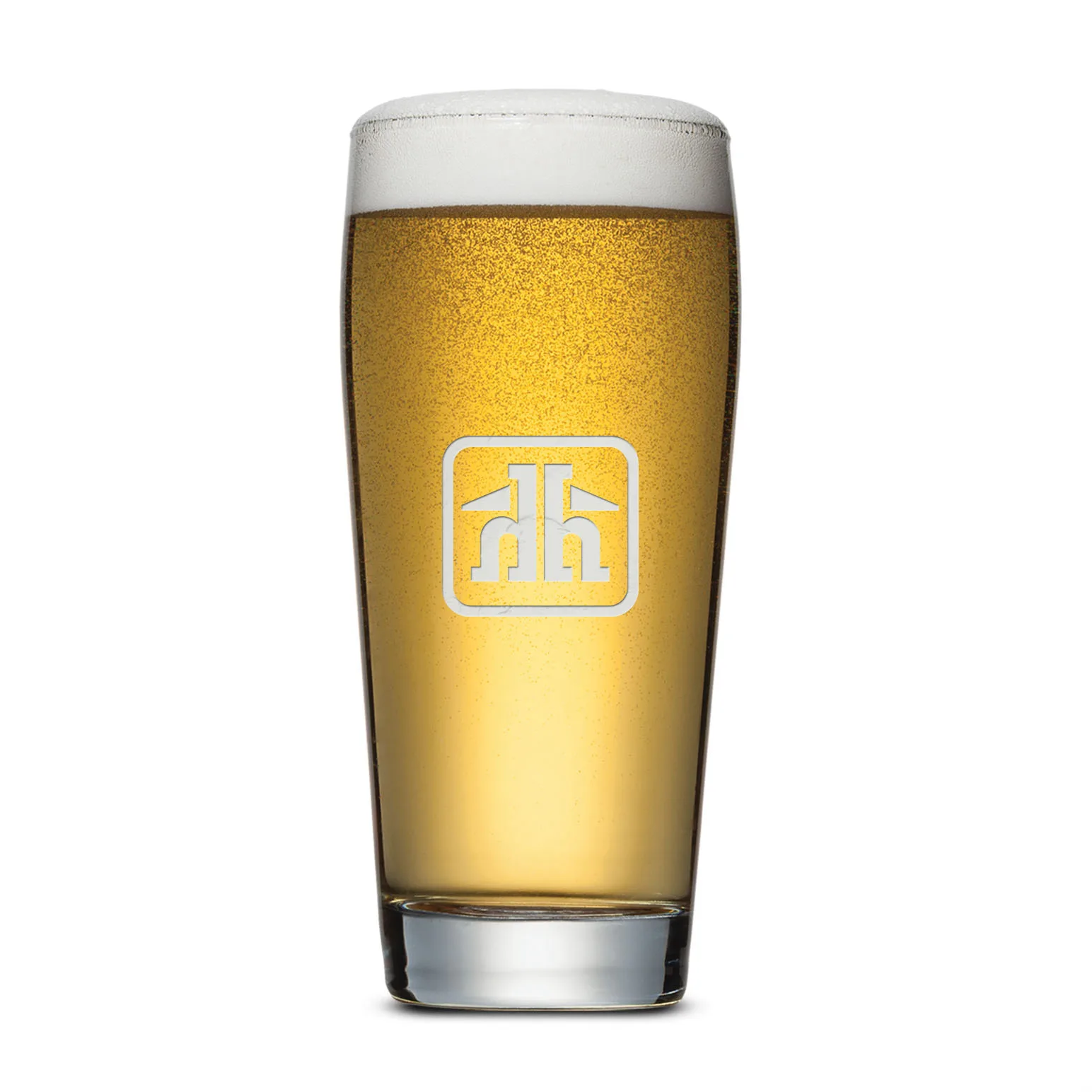 Glass Only, Deep Etch, 16 oz