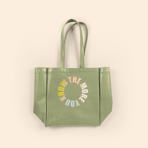 All That Grocery Tote - Vegan Leather